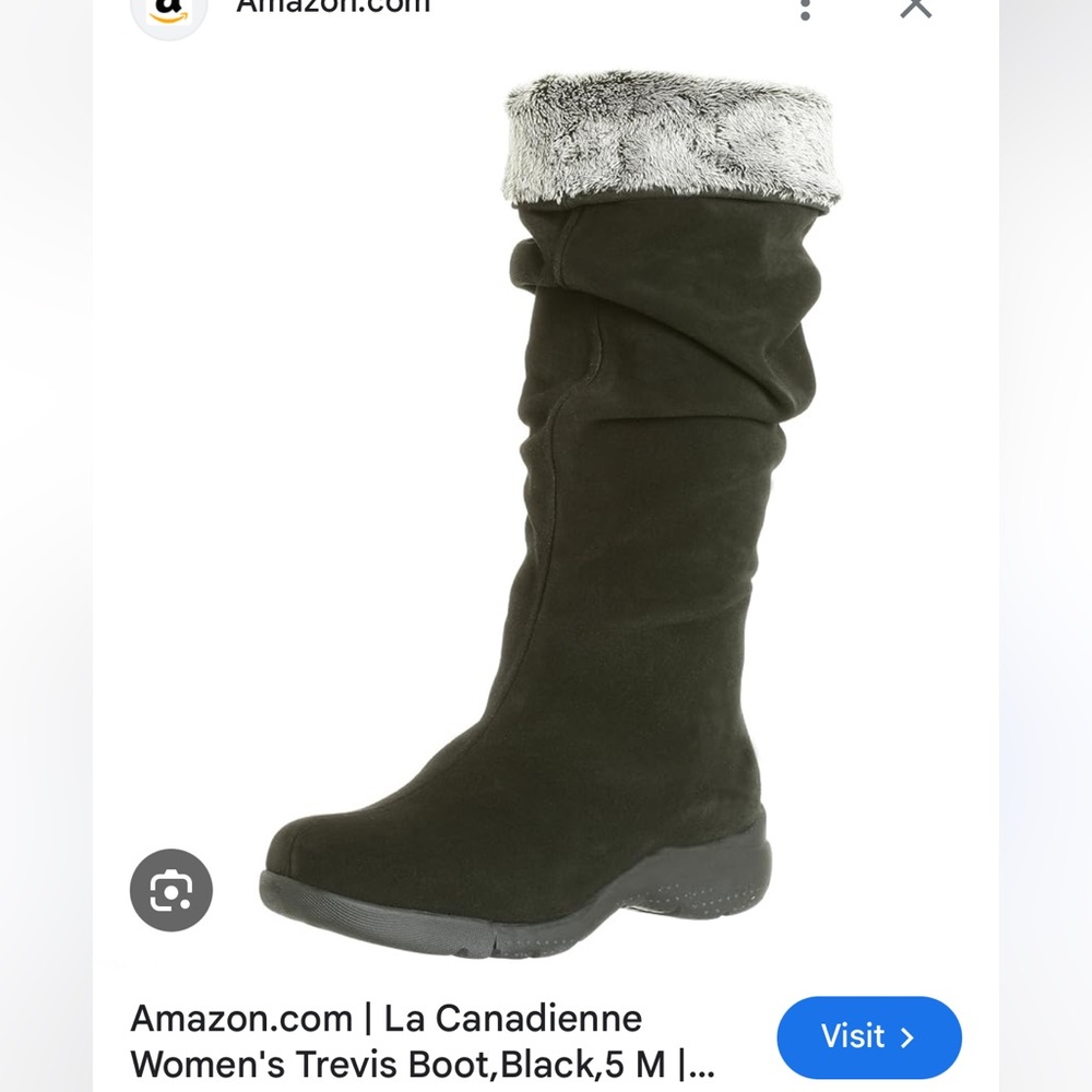 La Canadienne Trevis Black Suede Boots